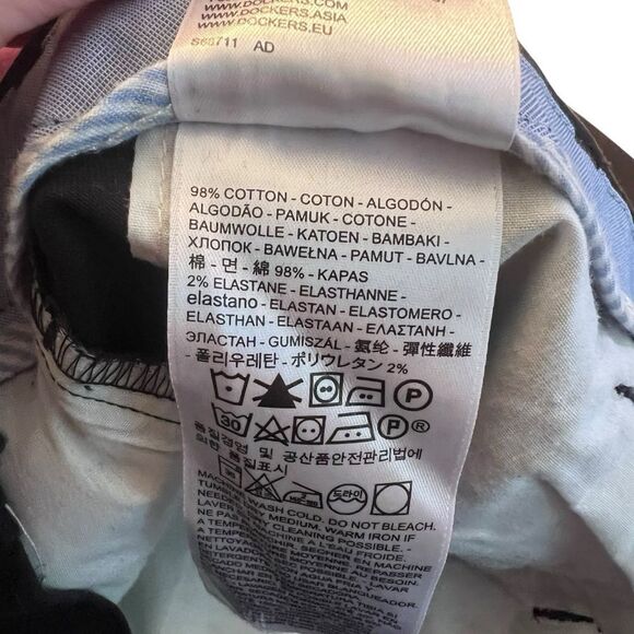 3 for $30! Dockers black slim tapered fit chinos - Picture 5 of 10